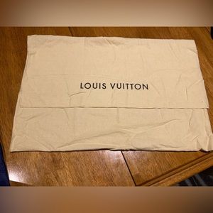 Large Louis Vuitton Dust Bag